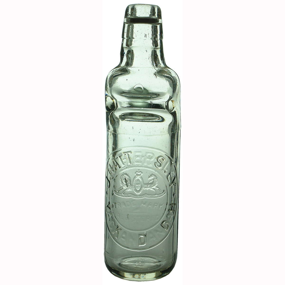 Codd. J. Hattersley, Yackandandah. Glove. Coat of arms. 10 oz. All Way Pour. (Victoria)