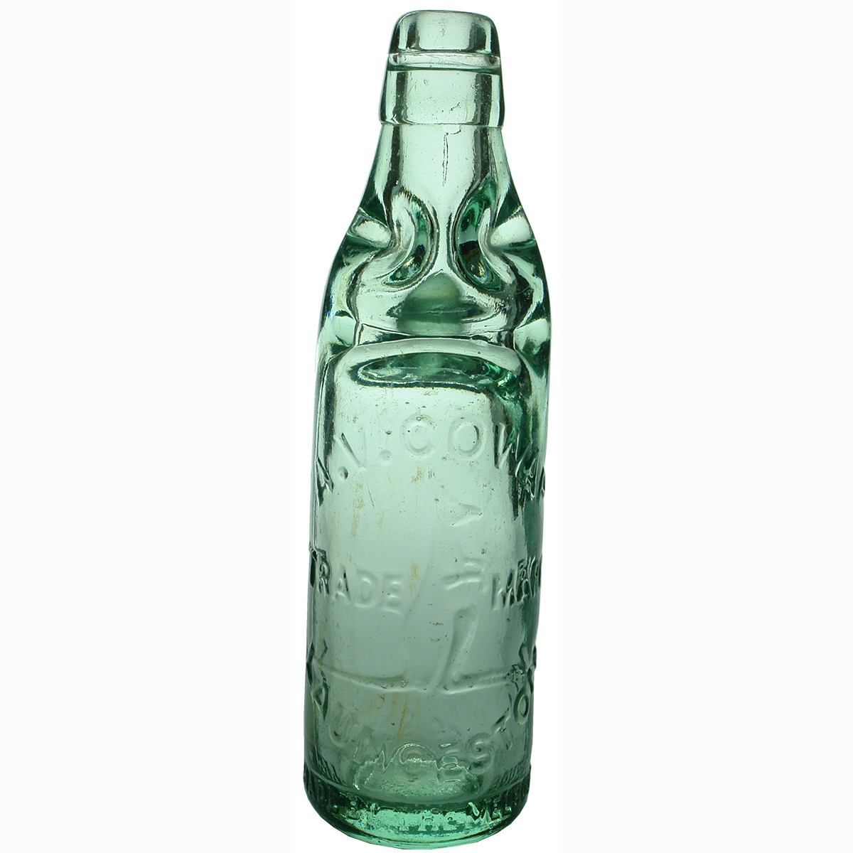 Codd. A. V. Cowap Launceston. Kangaroo. Melbourne Glass Bottle Co. (Tasmania)