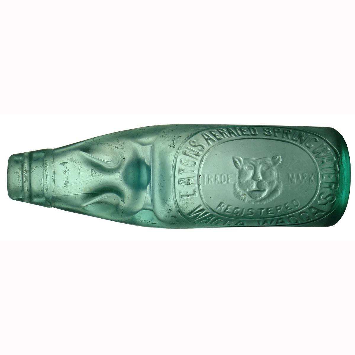 Codd. Eaton's Aerated Spring Waters. Wagga Wagga. Cats Head. (New South Wales)