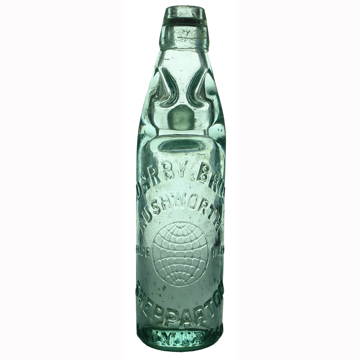 Codd. Darby Bros. Rushworth, Shepparton, Numurkah. Globe. (Victoria)