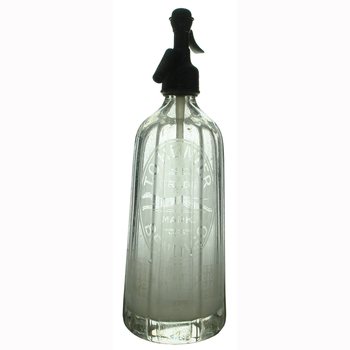 Soda Syphon. T. O. Hunter, Bendigo. Greyhound. (Victoria)