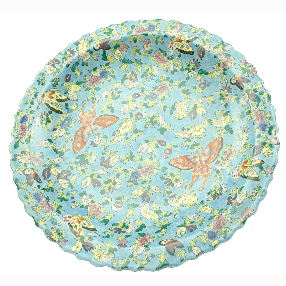 Ceramic Chinese Charger Plate